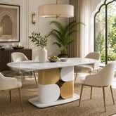 Panama Luxury Marble Dining Table