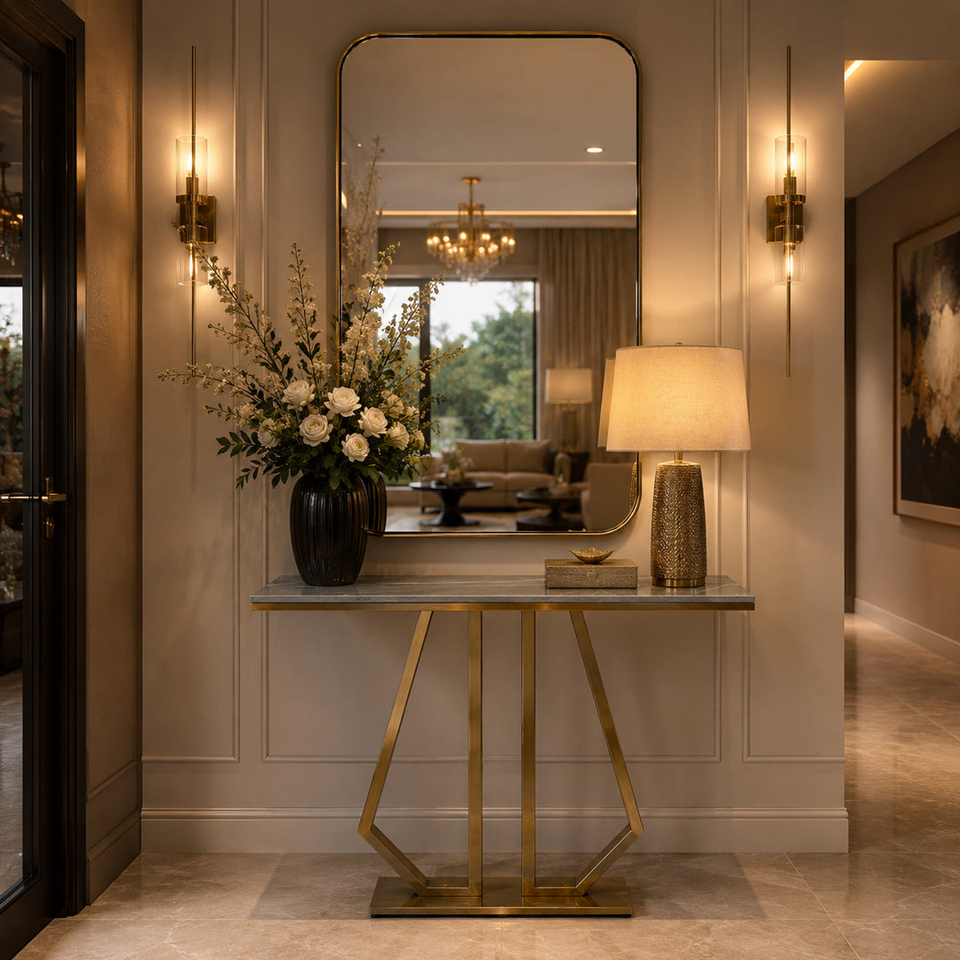 Prestoria Noir  Console Table