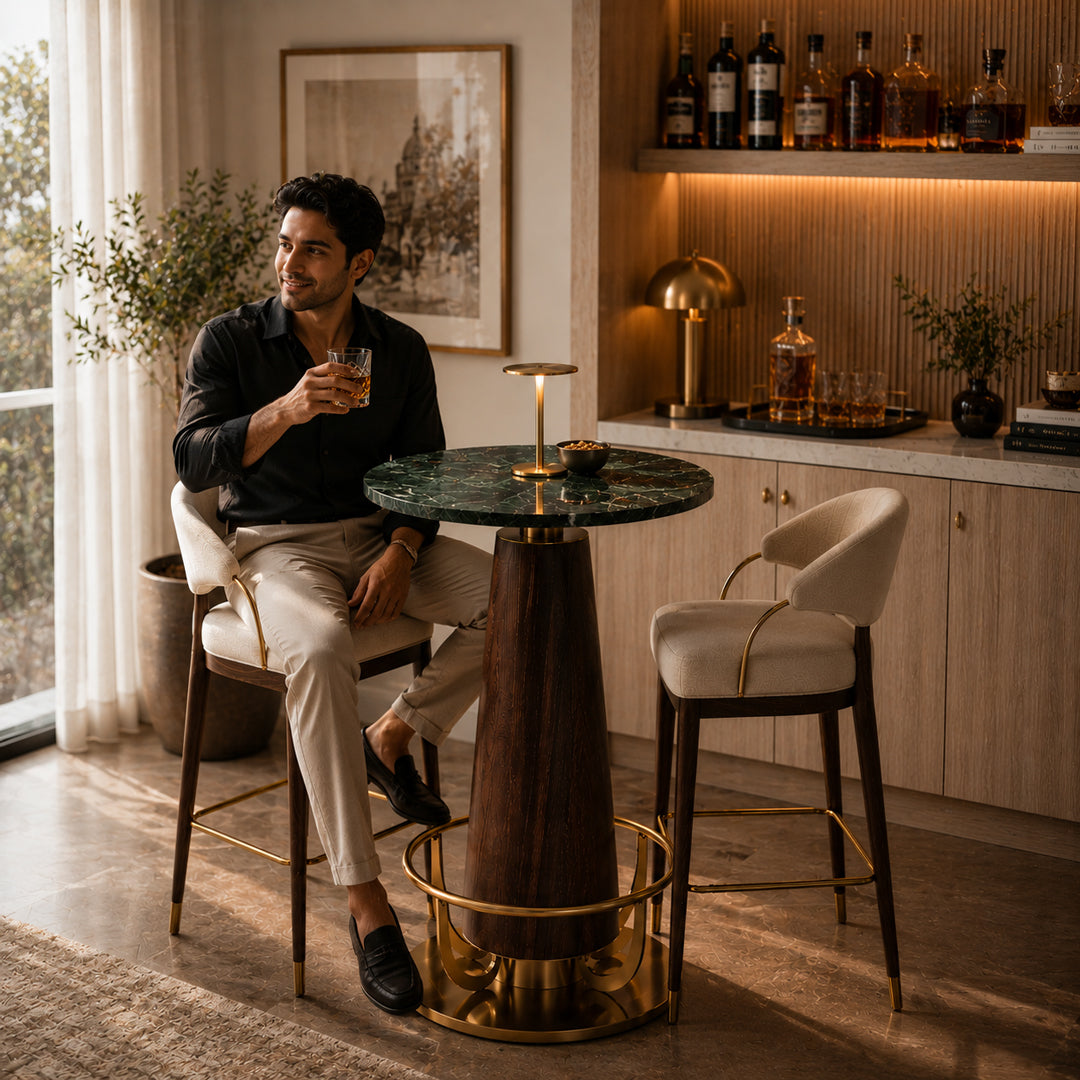 Panther Emerald Bistro Table