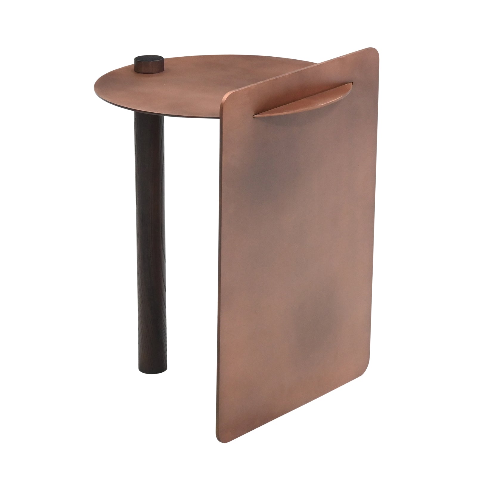 Dominic Accent Table with Wood Detail