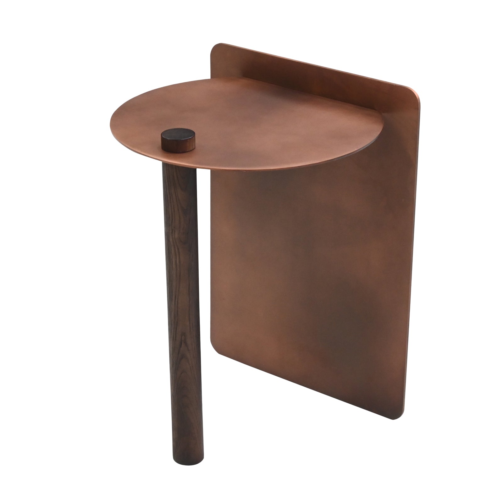 Dominic Accent Table with Wood Detail