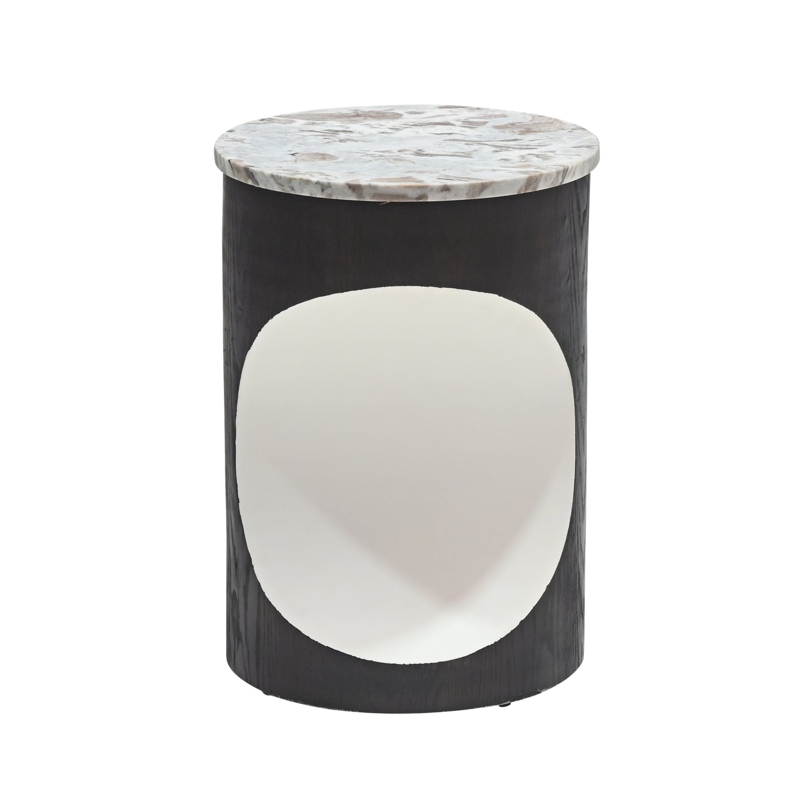 Max Round Marble Side Table