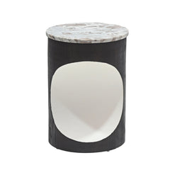 Max Round Marble Side Table