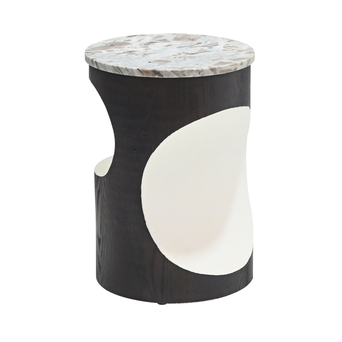 Max Round Marble Side Table