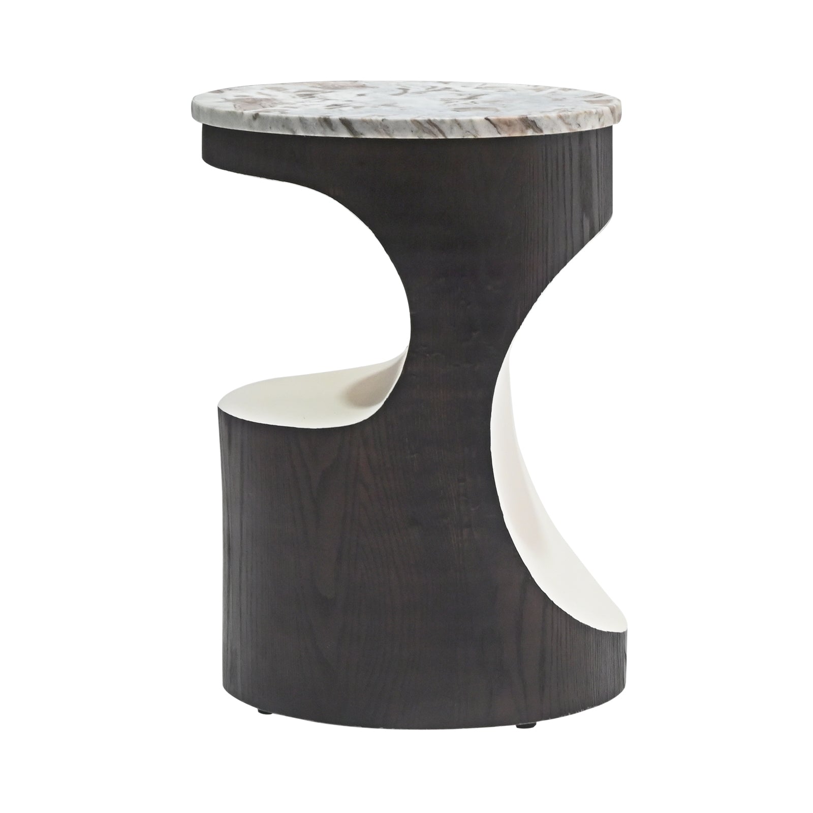 Max Round Marble Side Table