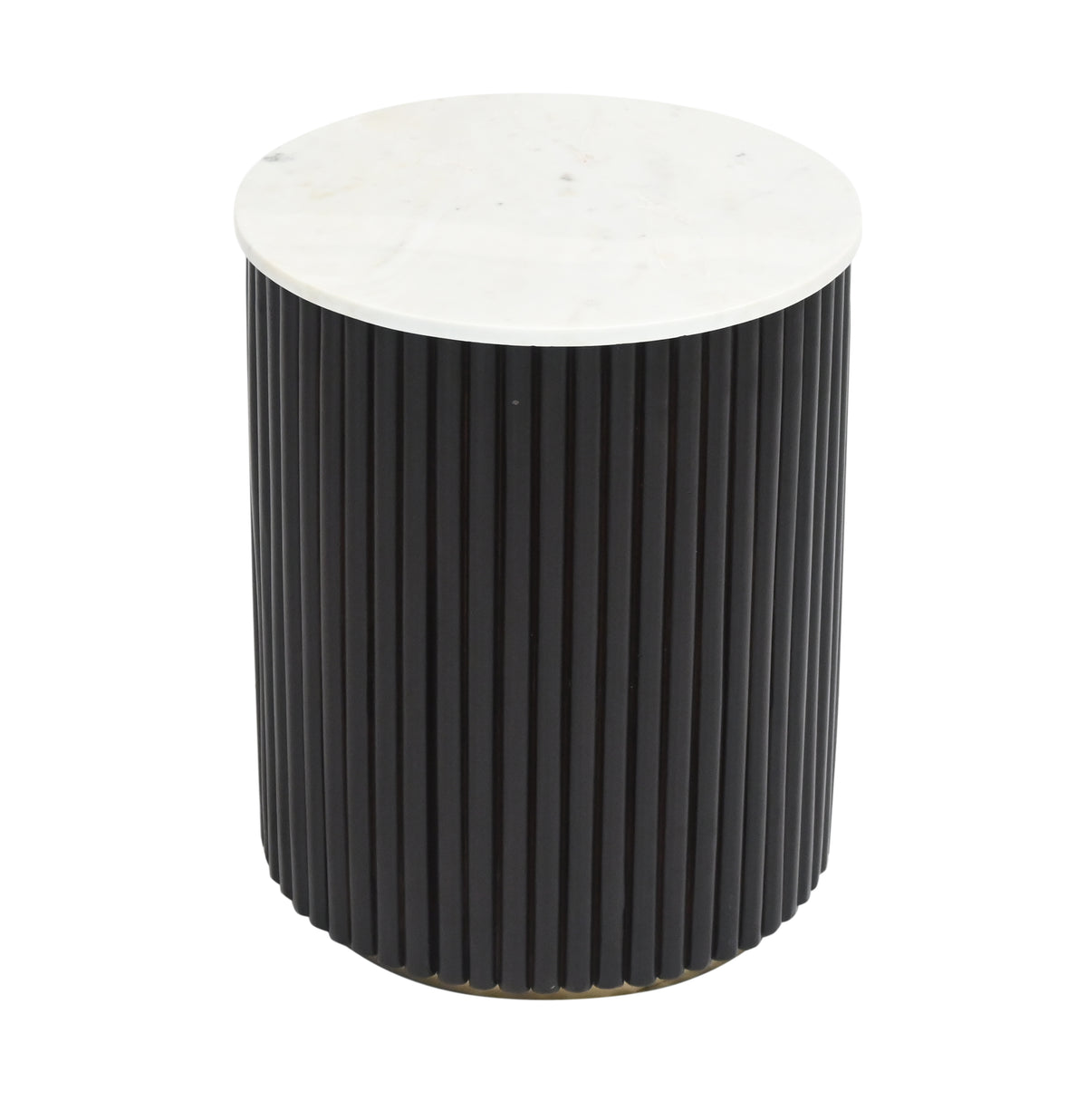 Charlie Fluted Marble Side Table