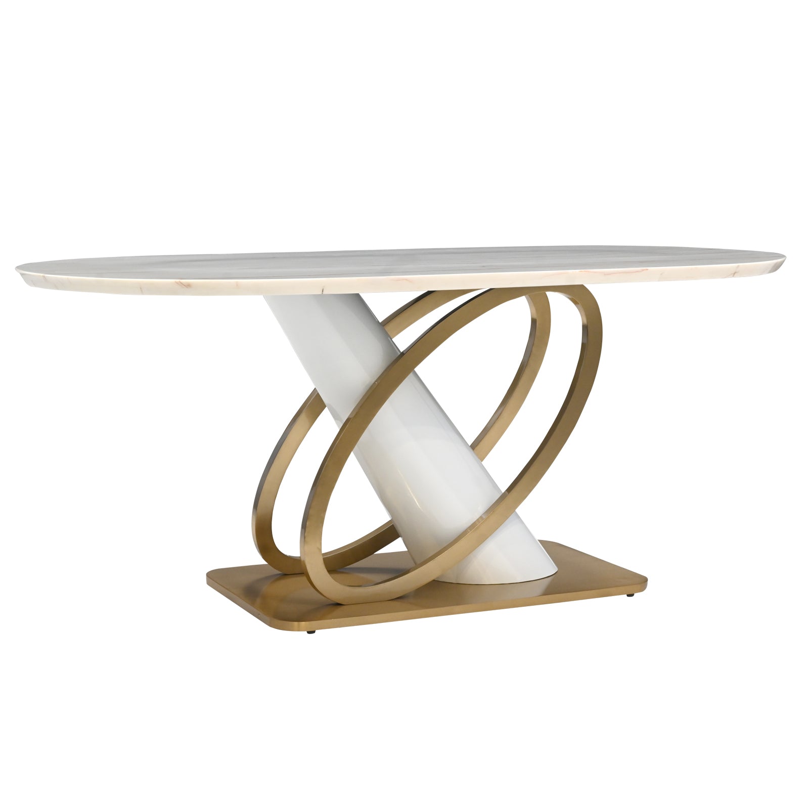 Aladdin Gold &  Marble Dining Table