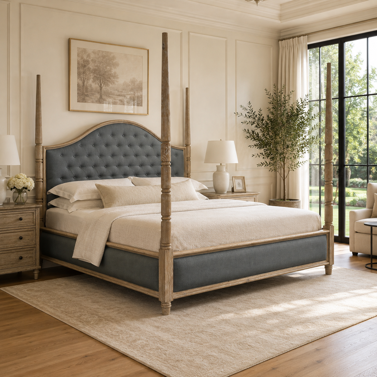 Monalisa Regal Upholstered Bed