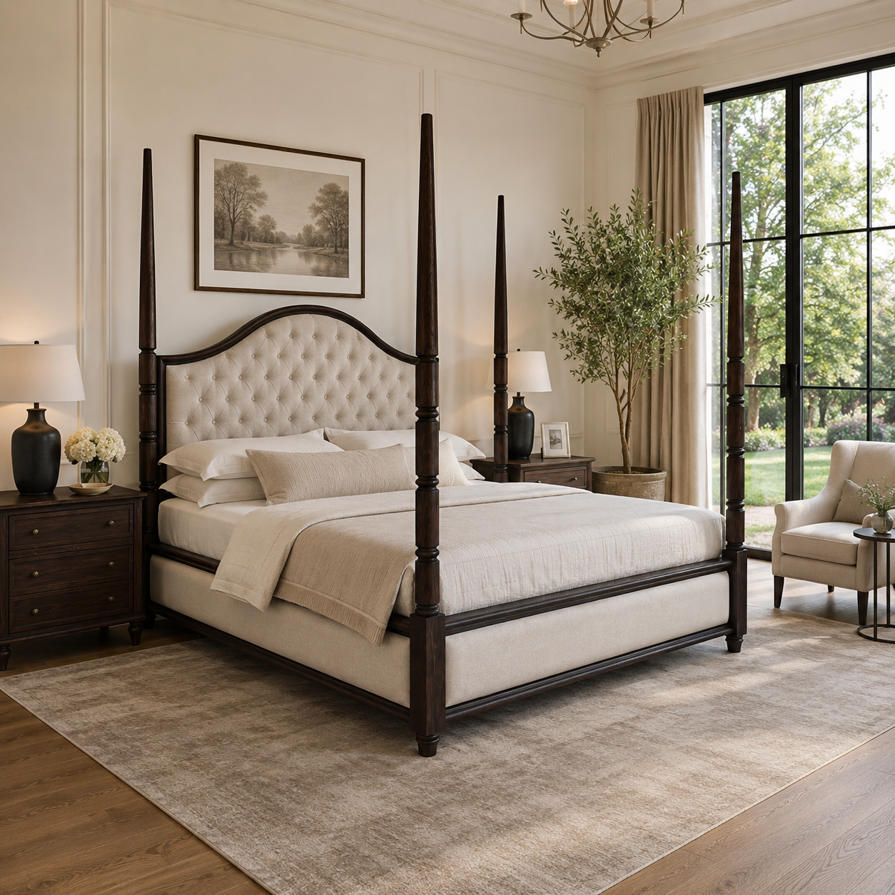 Monalisa Regal Upholstered Bed