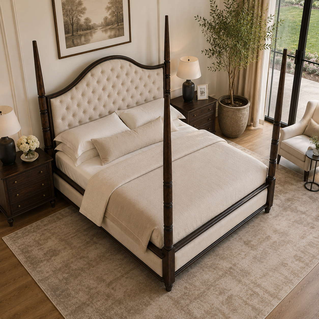 Monalisa Regal Upholstered Bed
