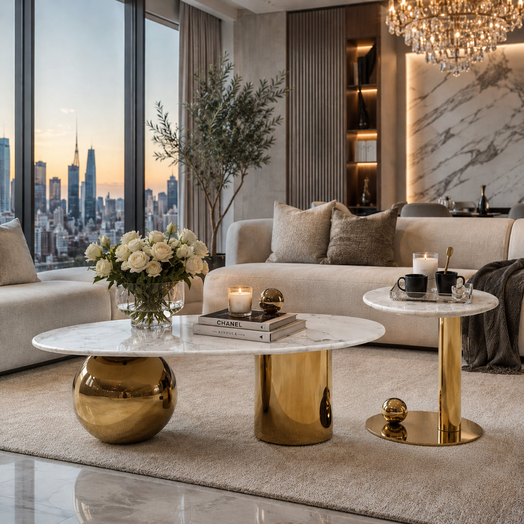Xavier Luxe Coffee Table Set